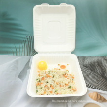 Tableware Biodegradable Sugarcane Pulp Food Container